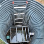 Monitoring well at Iowa Southeast Research Farm