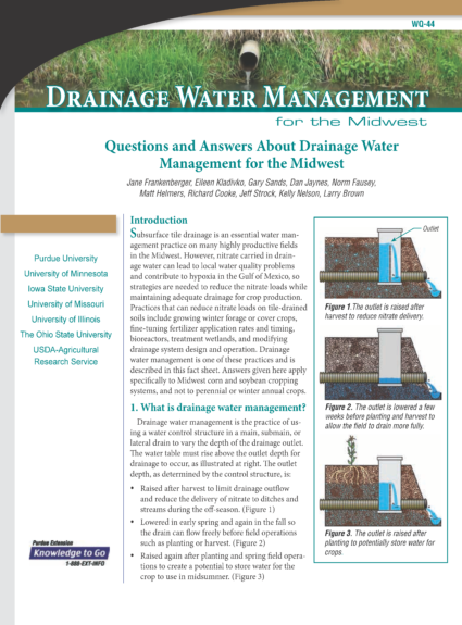 Controlled Drainage – Transforming Drainage